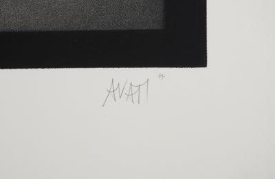 Mario AVATI : Pour une pavane, Gravure originale (photo de détail 2) - Crédit photo : Galerie Art.Paris