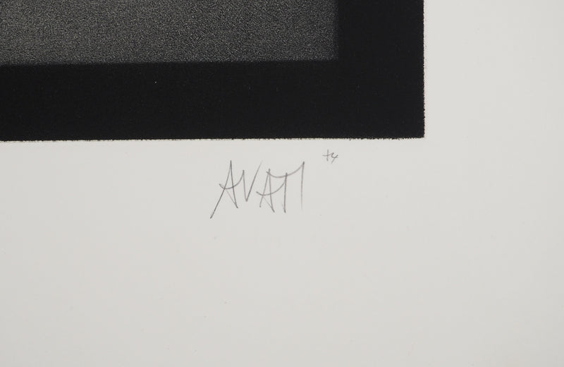 Mario AVATI : Pour une pavane, Gravure originale (photo de détail 2) - Crédit photo : Galerie Art.Paris