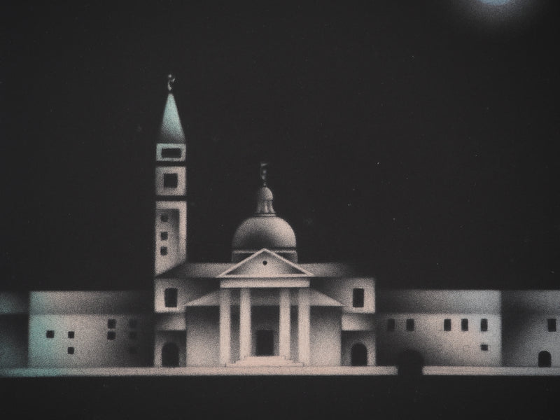 Mario AVATI : Le zèbre à Venise, Gravure originale (photo de détail 5) - Crédit photo : Galerie Art.Paris