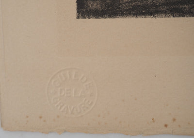 André MINAUX : Intérieur d'atelier, Lithographie originale (photo de détail 7) - Crédit photo : Galerie Art.Paris