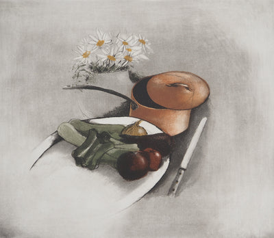 Annapia ANTONINI : La ratatouille, Gravure originale (photo de détail 3) - Crédit photo : Galerie Art.Paris