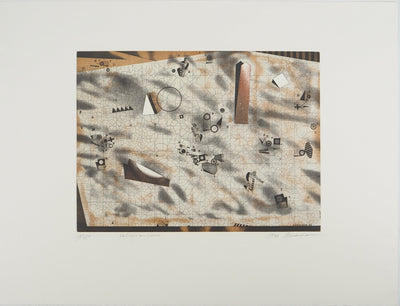ASSADOUR : Pétrifications, Gravure originale (vue générale) - Crédit photo : Galerie Art.Paris