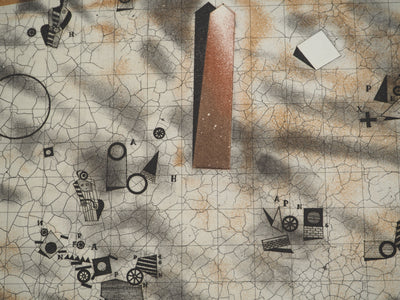 ASSADOUR : Pétrifications, Gravure originale (photo de détail 4) - Crédit photo : Galerie Art.Paris