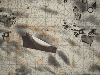 ASSADOUR : Pétrifications, Gravure originale (photo de détail 5) - Crédit photo : Galerie Art.Paris