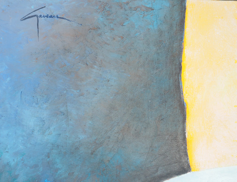 Claude GAVEAU : Nu surpris par les lumières du petit matin, c, Tableau original (photo de détail 2) - Crédit photo : Galerie Art.Paris