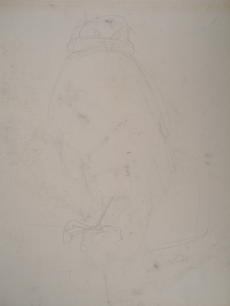 Claude GAVEAU : Le corbeau, oeuvre originale (photo de détail 8) - Crédit photo : Galerie Art.Paris
