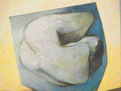 Claude GAVEAU : Modèle en équilibre, Dessin original (photo de détail 5) - Crédit photo : Galerie Art.Paris