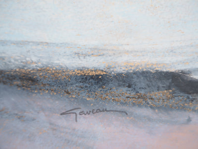 Claude GAVEAU : Oiseaux de nuit, Dessin original (photo de détail 2) - Crédit photo : Galerie Art.Paris
