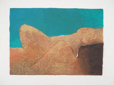 Claude GAVEAU : Nu abstrait, Dessin original (photo de détail 3) - Crédit photo : Galerie Art.Paris