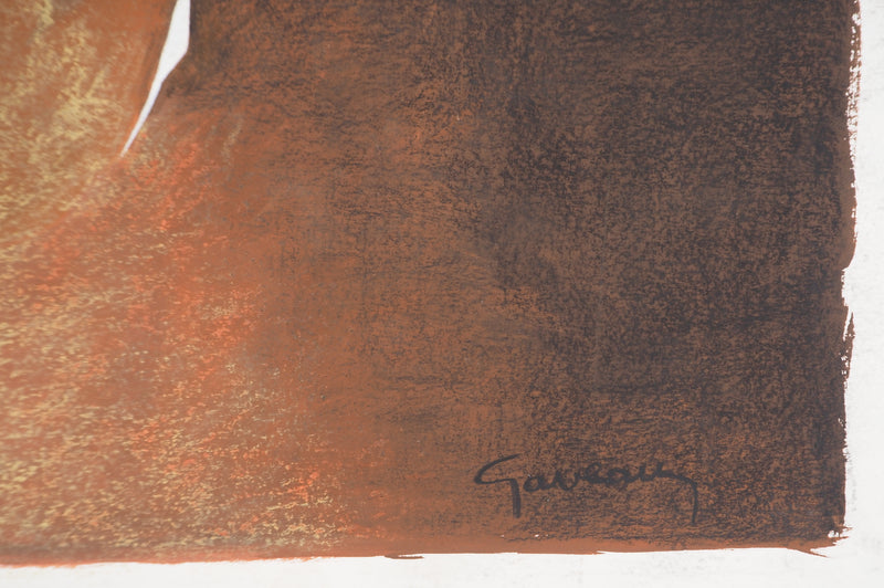 Claude GAVEAU : Nu abstrait, Dessin original (photo de détail 2) - Crédit photo : Galerie Art.Paris