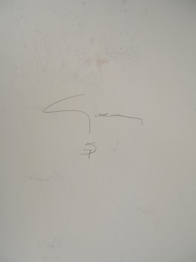 Claude GAVEAU : Le bouquet, Dessin original (photo de détail 7) - Crédit photo : Galerie Art.Paris