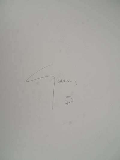 Claude GAVEAU : Étreinte minérale, Dessin original (photo de détail 6) - Crédit photo : Galerie Art.Paris