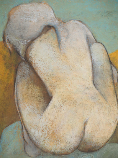 Claude GAVEAU : Corps paysage, Dessin original (photo de détail 3) - Crédit photo : Galerie Art.Paris