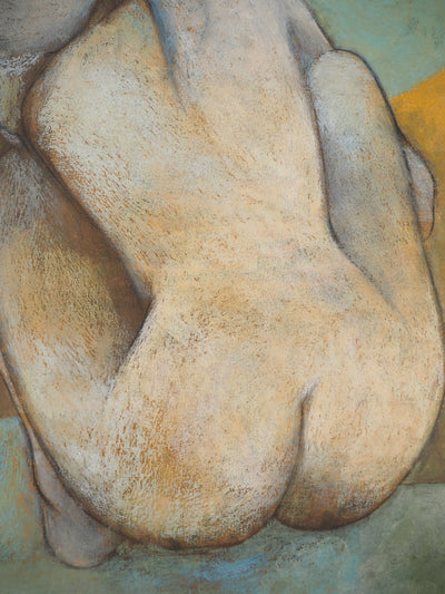 Claude GAVEAU : Corps paysage, Dessin original (photo de détail 5) - Crédit photo : Galerie Art.Paris