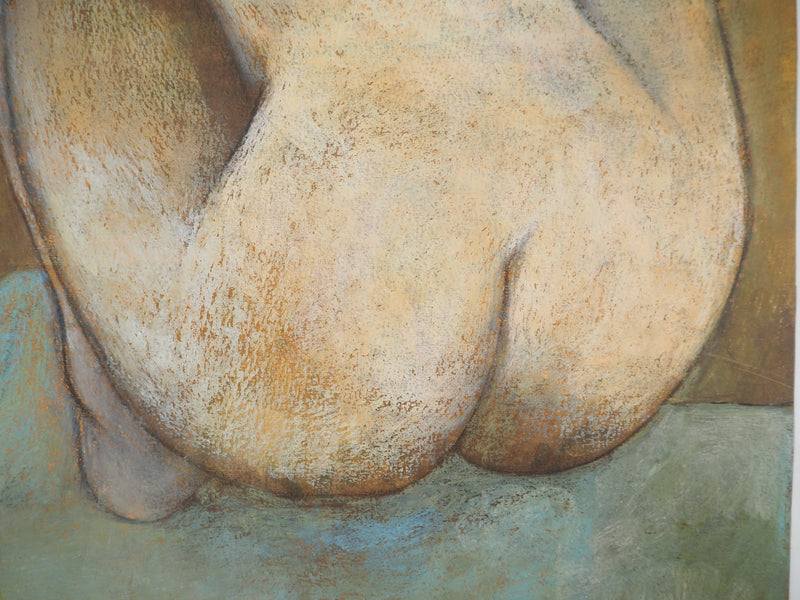 Claude GAVEAU : Corps paysage, Dessin original (photo de détail 6) - Crédit photo : Galerie Art.Paris