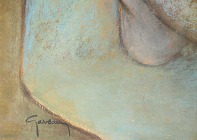 Claude GAVEAU : Corps paysage, Dessin original (photo de détail 2) - Crédit photo : Galerie Art.Paris