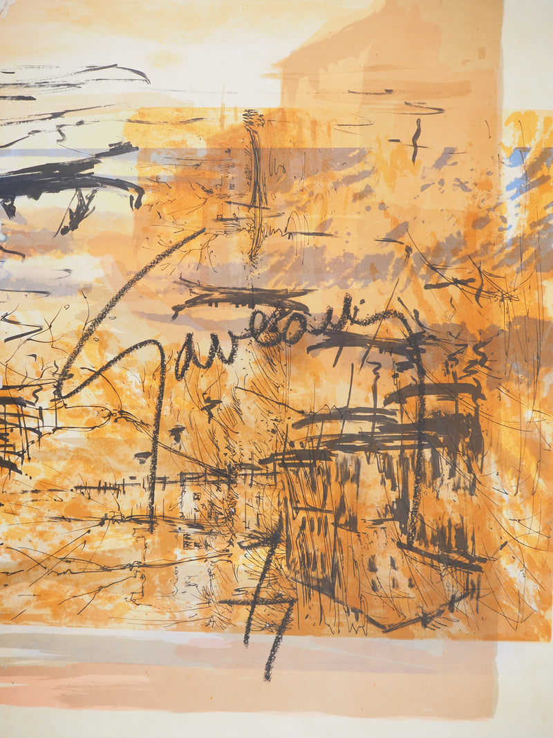 Claude GAVEAU : Corps paysage, Dessin original (photo de détail 7) - Crédit photo : Galerie Art.Paris