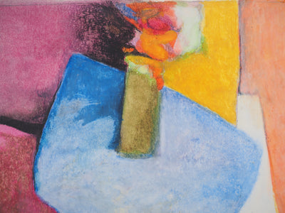 Claude GAVEAU : Nature morte au bouquet, Dessin original (photo de détail 4) - Crédit photo : Galerie Art.Paris