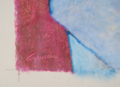 Claude GAVEAU : Nature morte au bouquet, Dessin original (photo de détail 6) - Crédit photo : Galerie Art.Paris