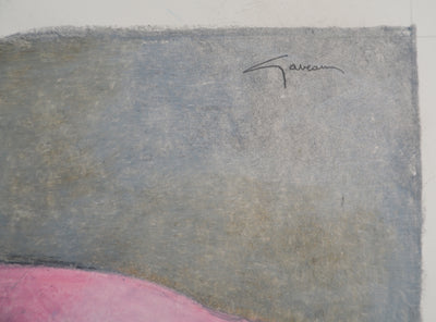Claude GAVEAU : Silence en pétales, Dessin original (photo de détail 2) - Crédit photo : Galerie Art.Paris