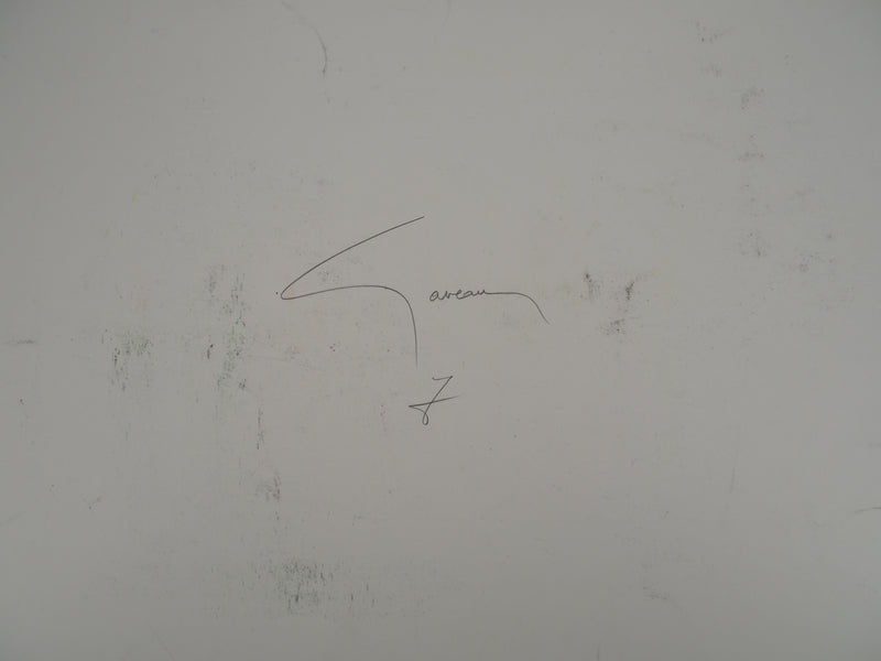 Claude GAVEAU : Silence en pétales, Dessin original (photo de détail 7) - Crédit photo : Galerie Art.Paris
