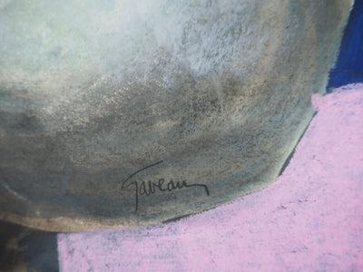 Claude GAVEAU : Sculpture florale, Dessin original (photo de détail 2) - Crédit photo : Galerie Art.Paris