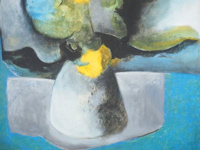 Claude GAVEAU : Fleurs sculpturales, Dessin original (photo de détail 5) - Crédit photo : Galerie Art.Paris