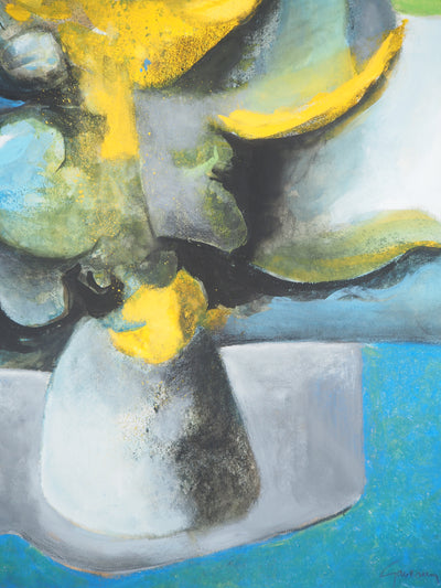 Claude GAVEAU : Fleurs sculpturales, Dessin original (photo de détail 6) - Crédit photo : Galerie Art.Paris