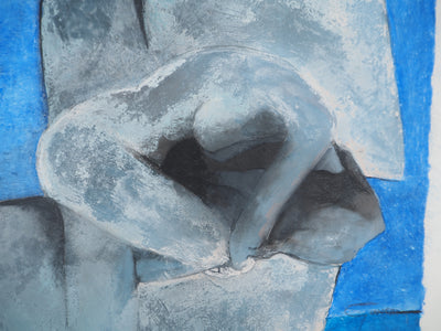 Claude GAVEAU : Repli courbé, Dessin original (photo de détail 5) - Crédit photo : Galerie Art.Paris