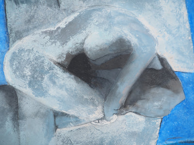 Claude GAVEAU : Repli courbé, Dessin original (photo de détail 6) - Crédit photo : Galerie Art.Paris