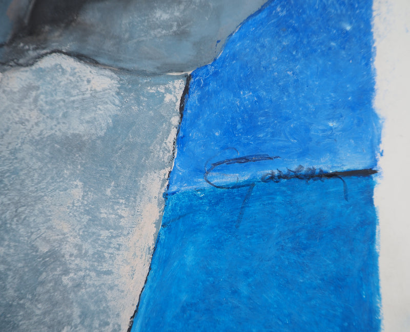 Claude GAVEAU : Repli courbé, Dessin original (photo de détail 2) - Crédit photo : Galerie Art.Paris