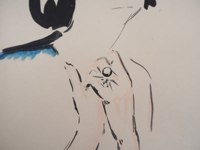 Kees VAN DONGEN : Prière, Lithographie