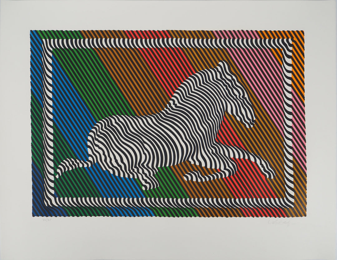 Victor Vasarely Beltica シルクスクリーン Victor Vasarely, Rivotril, 1990, Serigraph