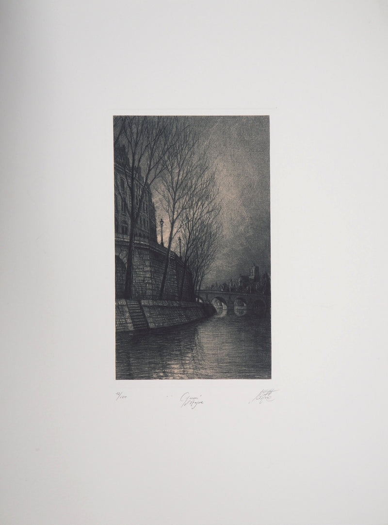 Jean Michel MATHIEUX-MARIE : Quai d&