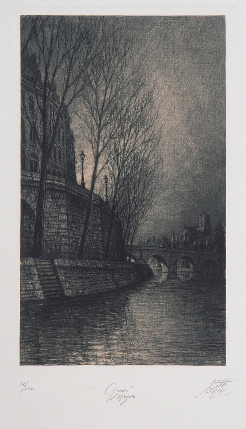 Jean Michel MATHIEUX-MARIE : Quai d&