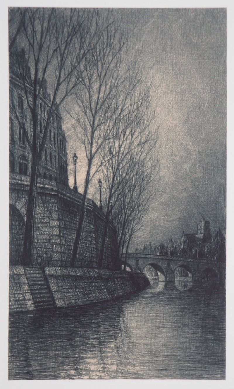 Jean Michel MATHIEUX-MARIE : Quai d&
