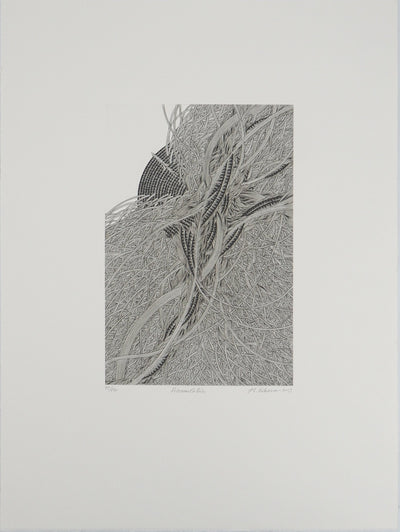Yasuyuki KIHARA : Accumulation, Gravure originale (vue générale) - Crédit photo : Galerie Art.Paris