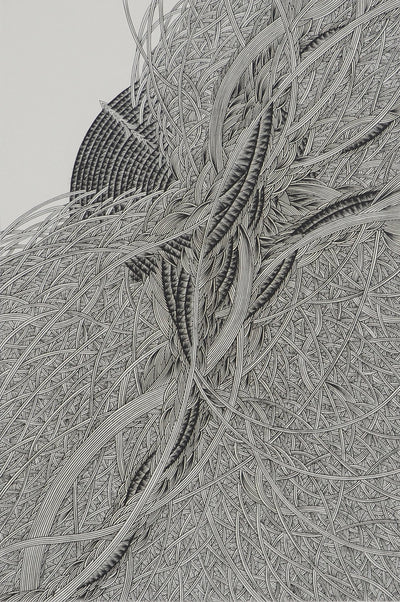 Yasuyuki KIHARA : Accumulation, Gravure originale (photo de détail 3) - Crédit photo : Galerie Art.Paris