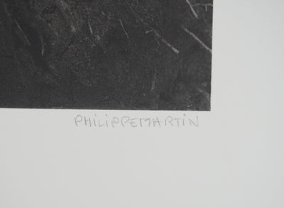 Philippe MARTIN : Racines, Gravure originale (photo de détail 2) - Crédit photo : Galerie Art.Paris