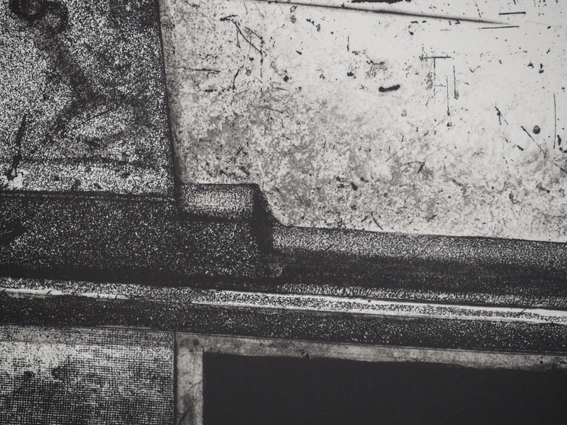 Devorah BOXER : Serrure du Perou, Gravure originale (photo de détail 5) - Crédit photo : Galerie Art.Paris