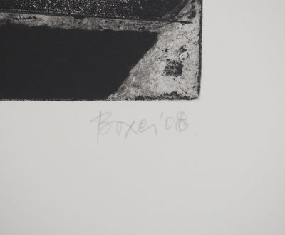 Devorah BOXER : Serrure du Perou, Gravure originale (photo de détail 2) - Crédit photo : Galerie Art.Paris
