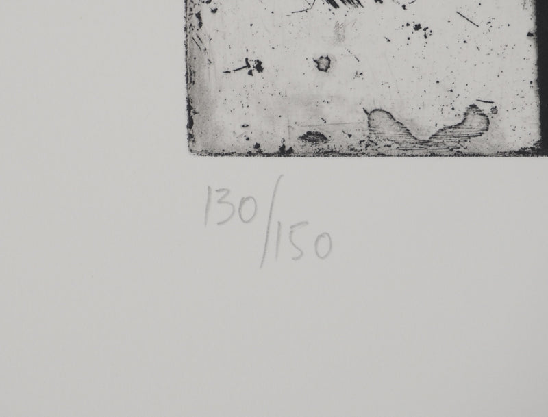 Devorah BOXER : Serrure du Perou, Gravure originale (photo de détail 6) - Crédit photo : Galerie Art.Paris