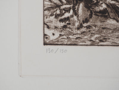 Gérard DIAZ : Oppidum, Gravure originale (photo de détail 5) - Crédit photo : Galerie Art.Paris