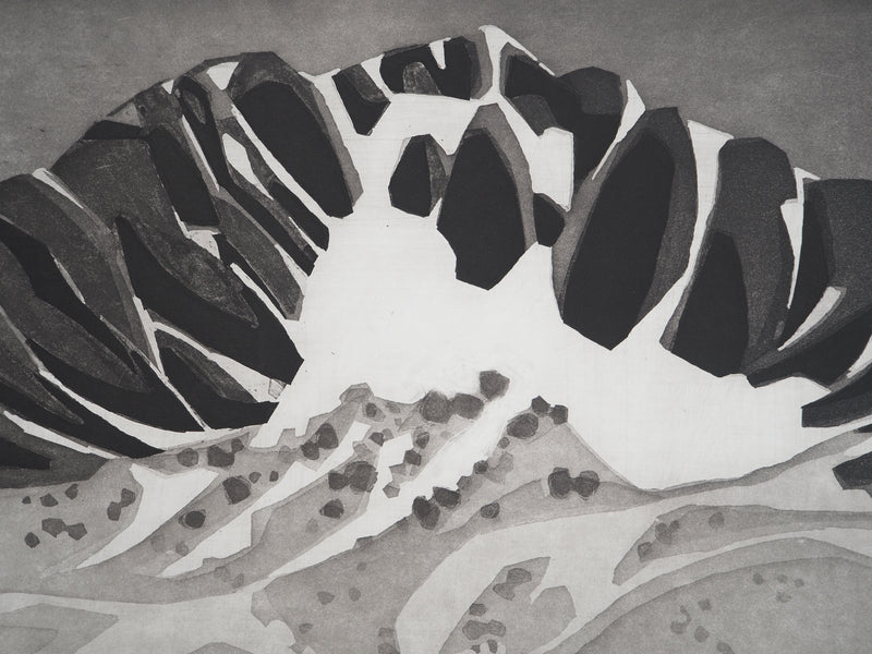 Maurice CHOT-PLASSOT : Terrefortes, Gravure originale (photo de détail 4) - Crédit photo : Galerie Art.Paris