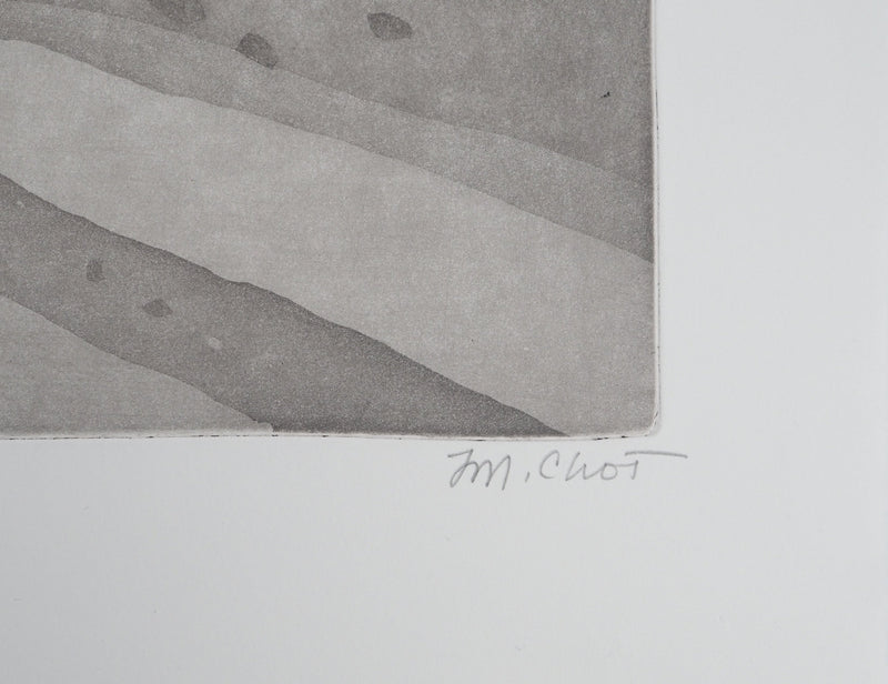 Maurice CHOT-PLASSOT : Terrefortes, Gravure originale (photo de détail 2) - Crédit photo : Galerie Art.Paris