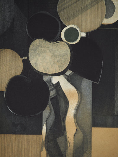 André MINAUX : Nature morte au bouquet, Gravure originale (photo de détail 4) - Crédit photo : Galerie Art.Paris
