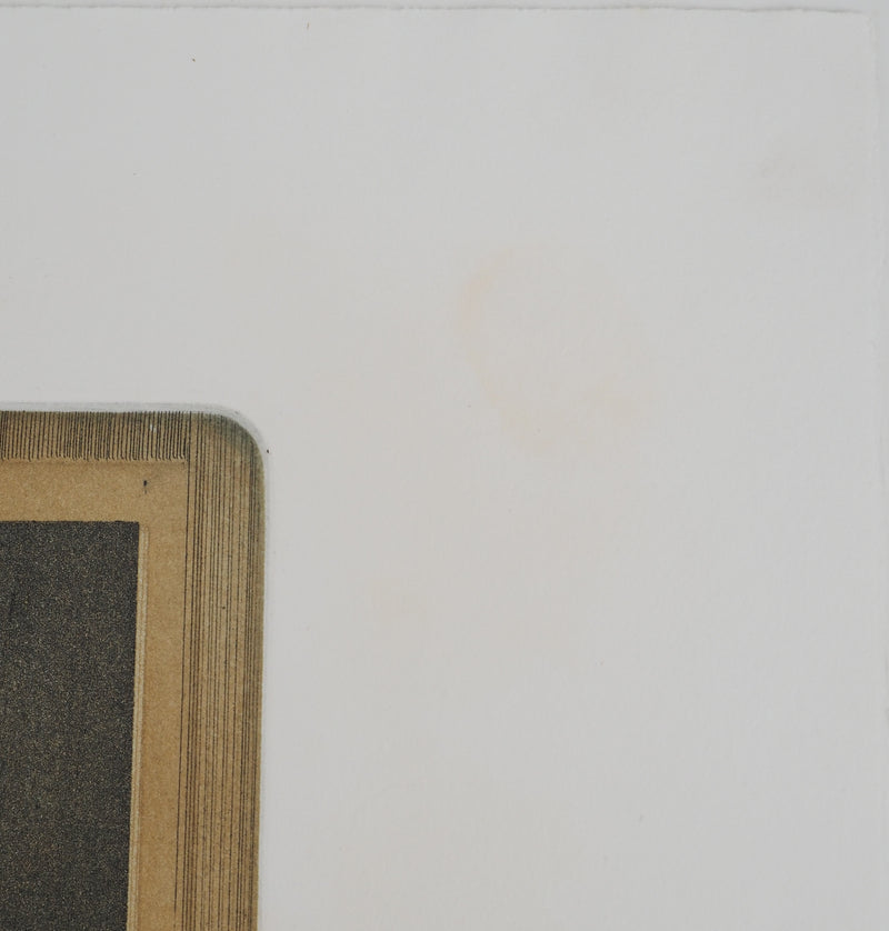 André MINAUX : Nature morte au bouquet, Gravure originale (photo de détail 6) - Crédit photo : Galerie Art.Paris
