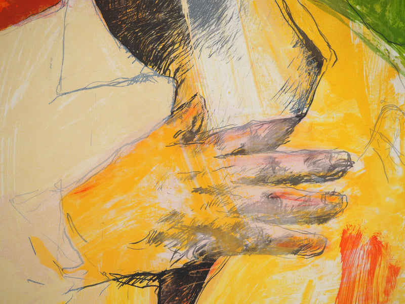 Jean-Paul CHAMBAS : Jean-Paul CHAMBAS (1947), Lithographie originale (photo de détail 5) - Crédit photo : Galerie Art.Paris