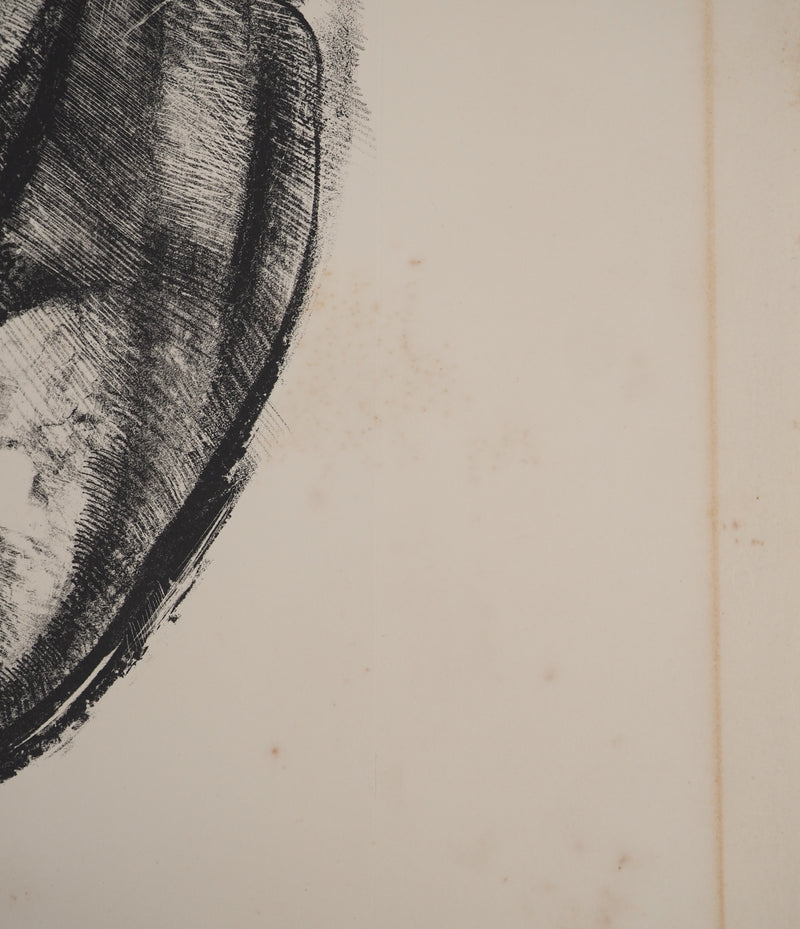 Georges OUDOT : Femme vue de dos, Gravure originale (photo de détail 7) - Crédit photo : Galerie Art.Paris