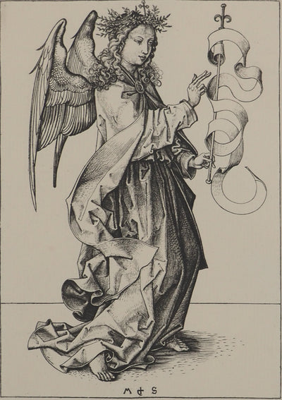 Martin SCHONGAUER : Martin SCHONGAUER (1430/50-1491), Gravure originale (photo de détail 3) - Crédit photo : Galerie Art.Paris